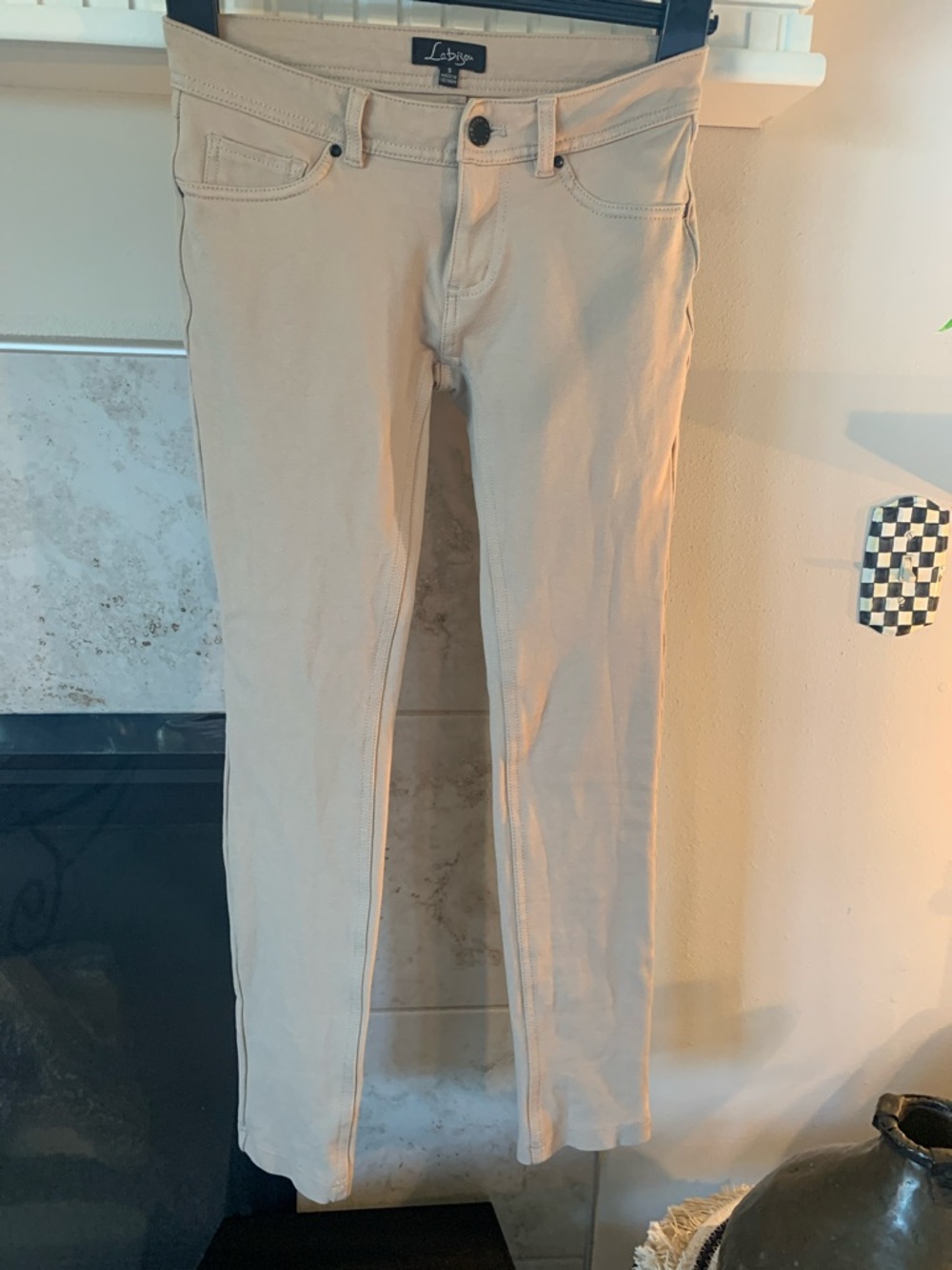 Labijou Women's Stretch Straight Leg Low Rise Jeans Size S